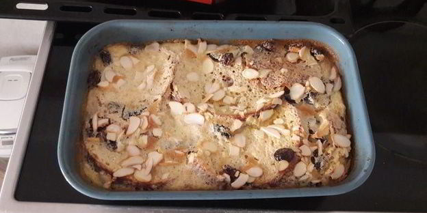 апельсиновый пудинг