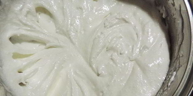 арахисовое и кокосовое заварное безе