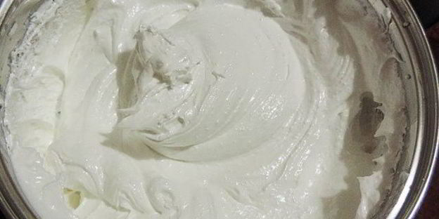 арахисовое и кокосовое заварное безе