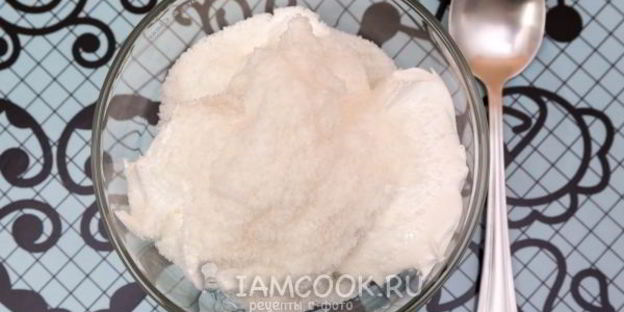 безе кокосовое