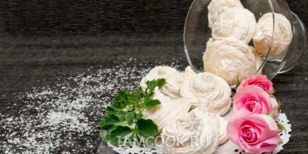 безе кокосовое