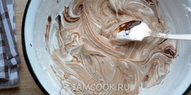 безе с шоколадом