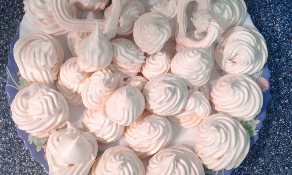 Рецепт безе с ванилью