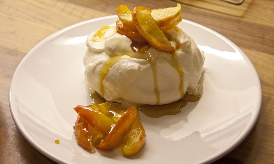 Рецепт безе с яблоками