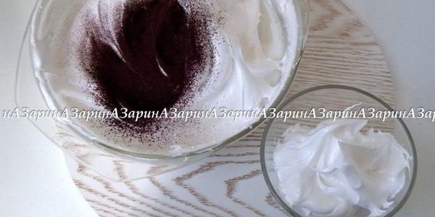 корзиночки с черничным кердом и безе