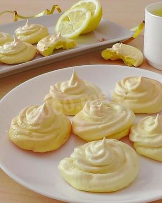 Лимонное безе облачко