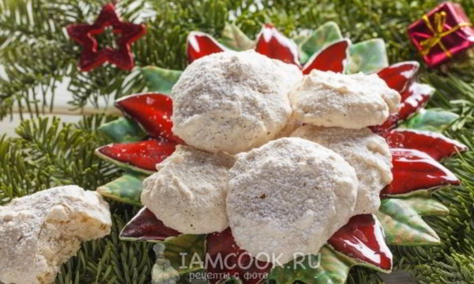 Рецепт миндального безе