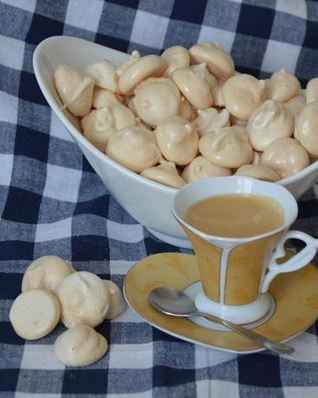 Мини-безе к чаю