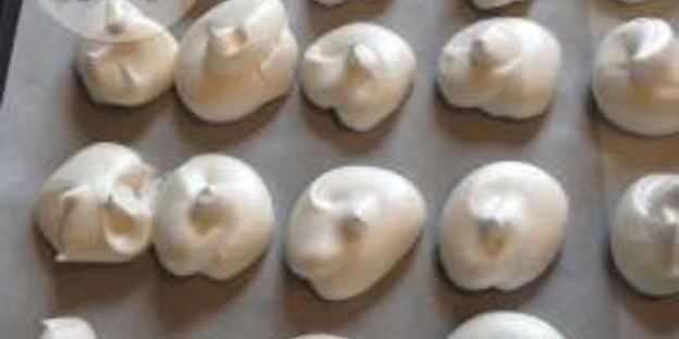 постные безе без яиц