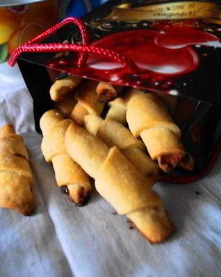 Рулетики с безе