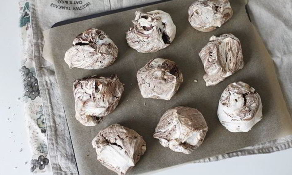 Рецепт шоколадных безе