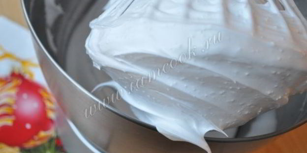 торт-безе для любимой мамочки