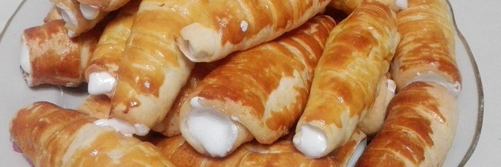 Трубочки с безе