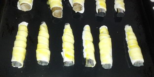 трубочки с безе