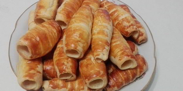 трубочки с безе