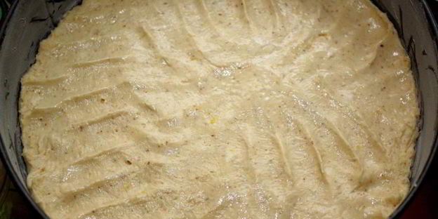 яблочный торт-безе