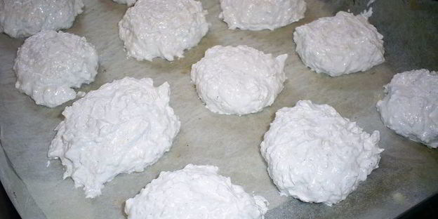 заварное кокосовое безе