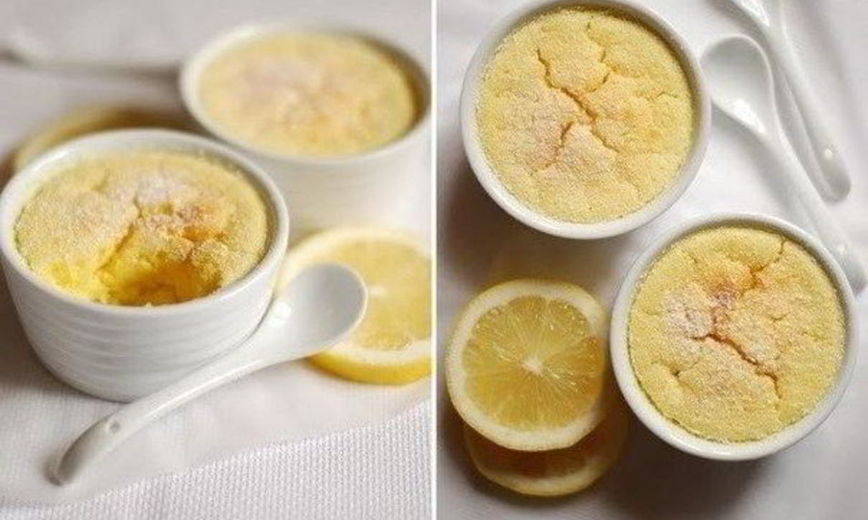 Рецепт быстрого лимонного пудинга