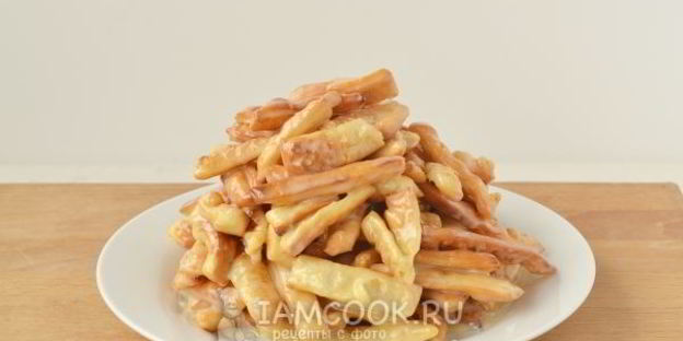 чак-чак со сгущенкой