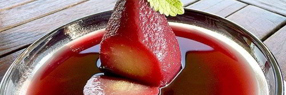 Десерт из яблок и груш