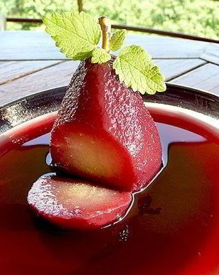 Десерт из яблок и груш