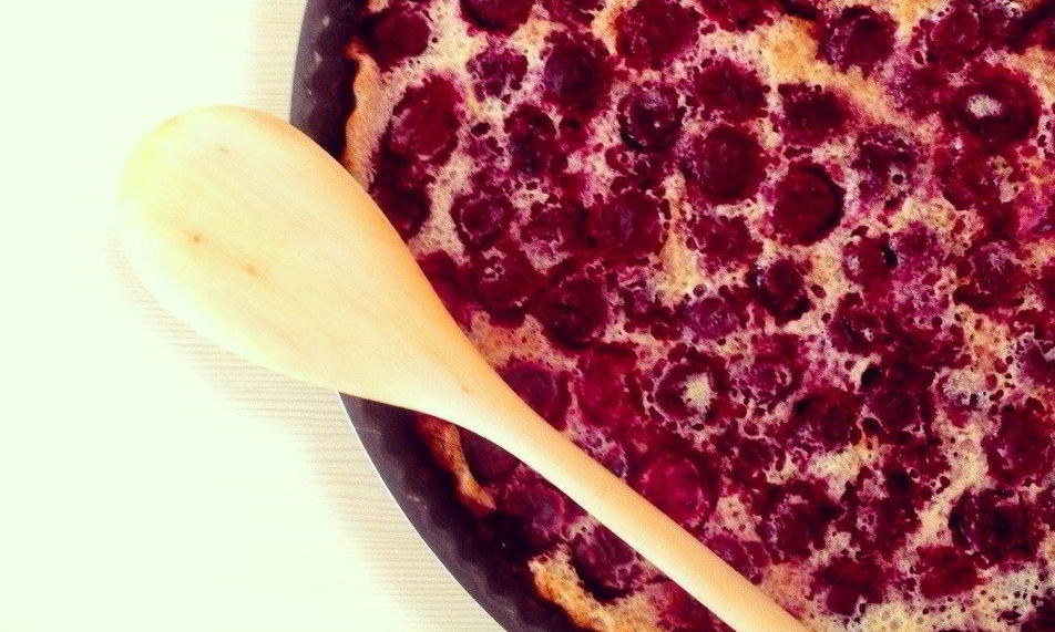 Рецепт французского клафути с вишней