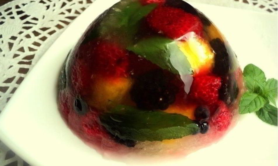 Рецепт фруктово-ягодного желе