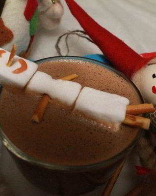 Горячий шоколад Зимнее блаженство