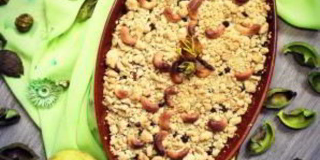 грушевый крамбл