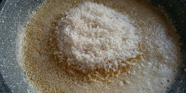 халва кунжутно-кокосовая по-домашнему