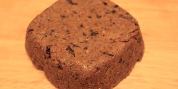 халва с отрубями и изюмом