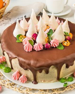 Халвичный торт