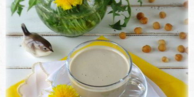 кофе-десерт с халвой