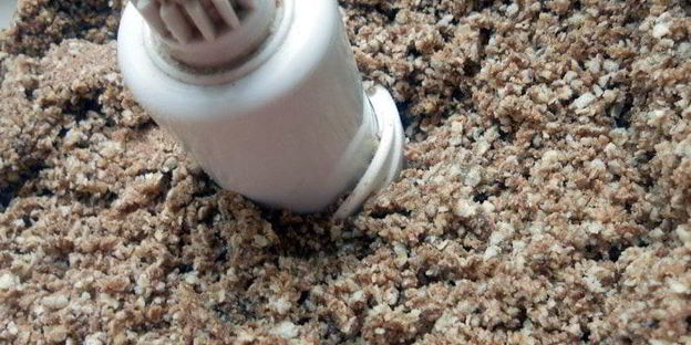 шоколадные конфеты с кешью и халвой