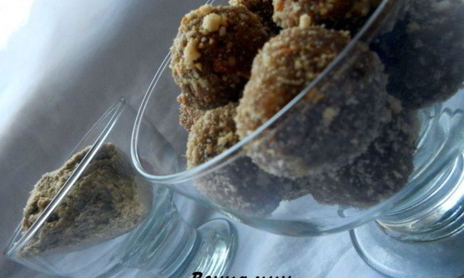 Рецепт шоколадных конфет с халвой