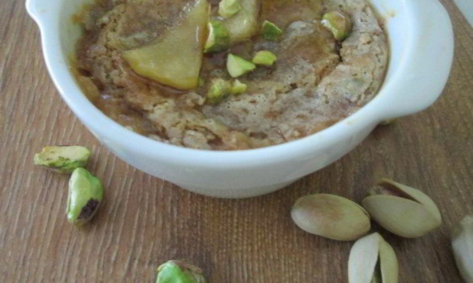 Рецепт запеченных с халвой яблоки