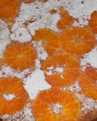 Клафути с мандаринами