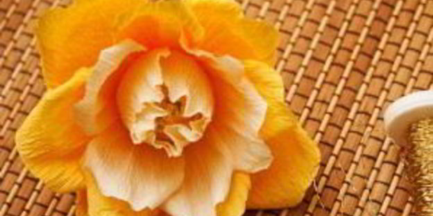 английская роза из конфет