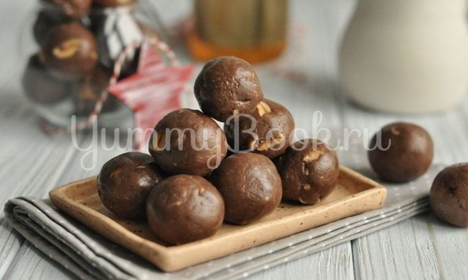 Рецепт домашних конфет с арахисом