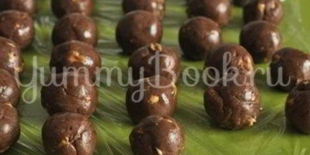 домашние конфеты с арахисом