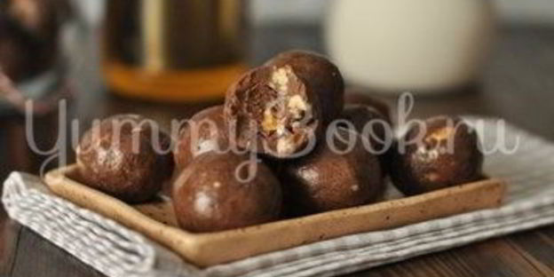 домашние конфеты с арахисом