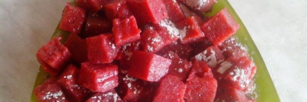 Клубничные желейные конфеты