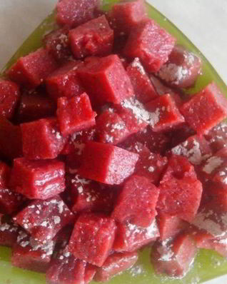 Клубничные желейные конфеты