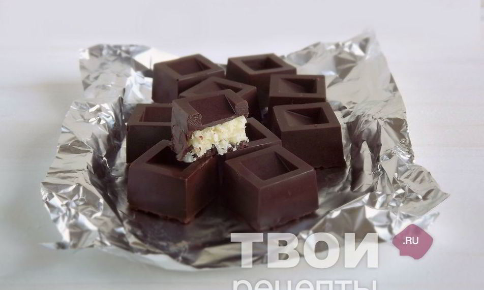 Рецепт кокосовых конфет в шоколаде