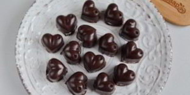 конфеты чизкейк в шоколаде