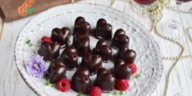 конфеты чизкейк в шоколаде