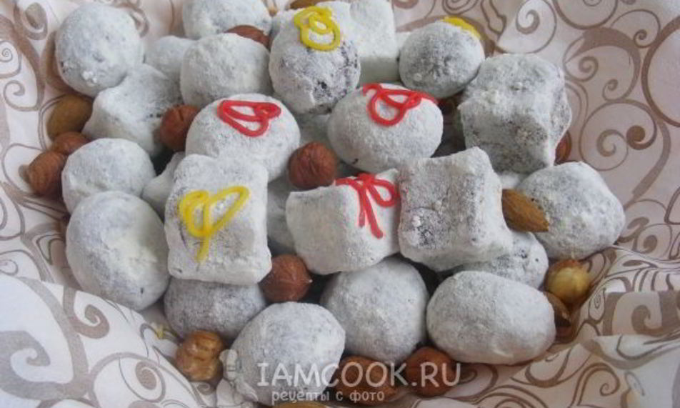 Рецепт конфет из чернослива и орехов