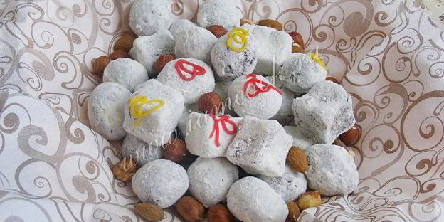 конфеты из чернослива и орехов