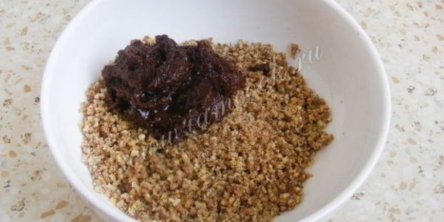 конфеты из чернослива и орехов