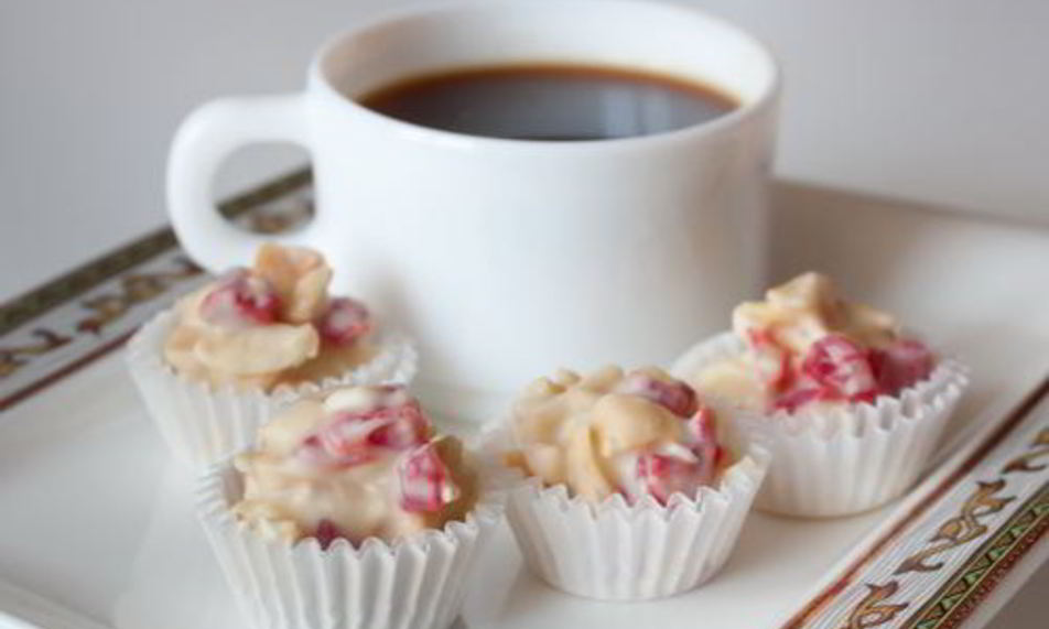 Рецепт конфет из миндаля и белого шоколада